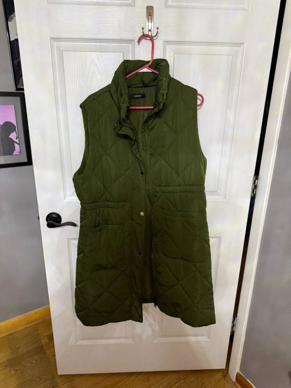 Weatherproof Women's Long Puffer Vest